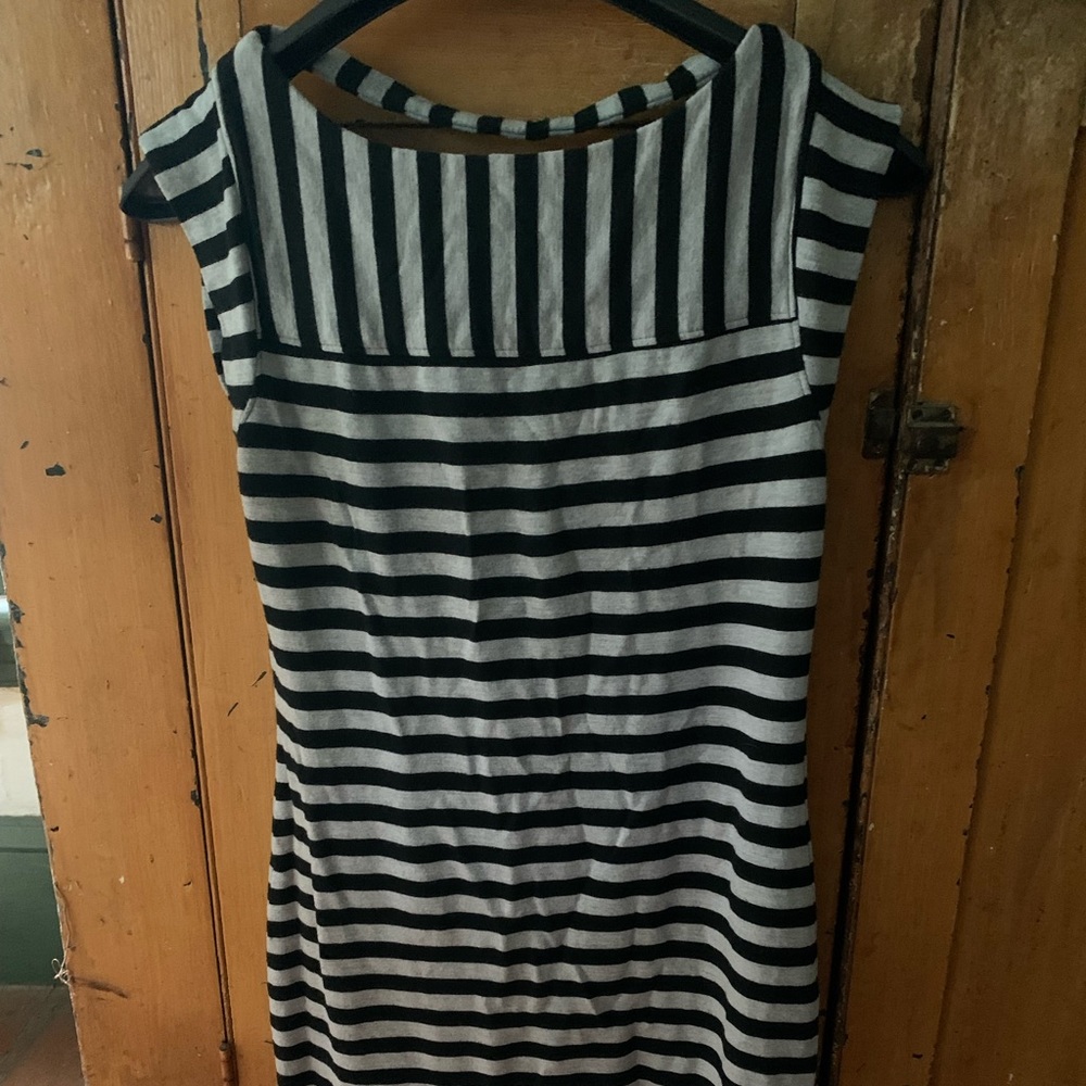Trina mini stripe dress